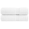 vidaXL Pr&eacute;miov&eacute; ručn&iacute;ky SOLUND 2 ks b&iacute;l&eacute; 50x100 cm 600 g/m&sup2;