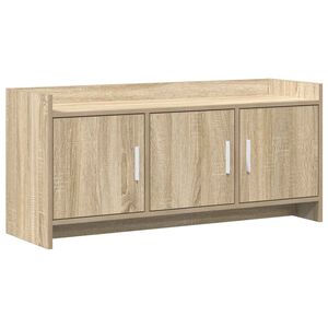 vidaXL Televizn&iacute; skř&iacute;ň 102 x 33 x 47 cm Dub sonoma Kompozitn&iacute; dřevo