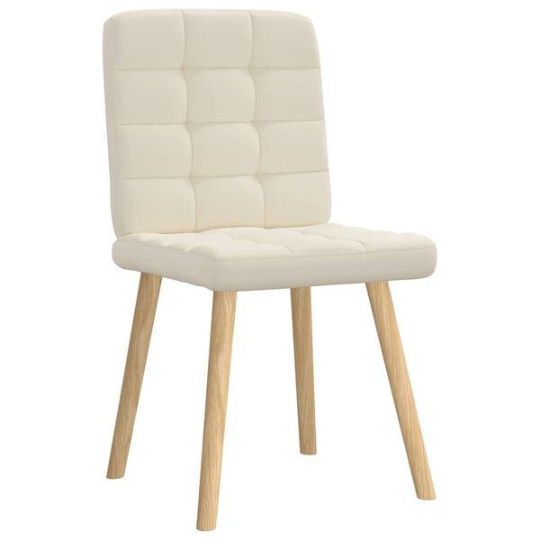 vidaXL J&iacute;deln&iacute; židle 4 ks len