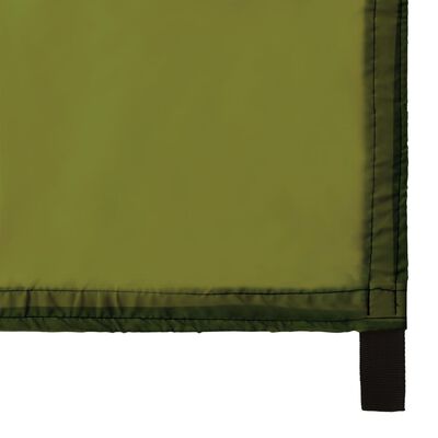 vidaXL Kempingová plachta 4 x 4 m zelená