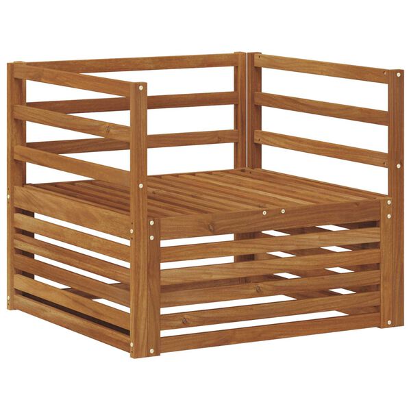 vidaXL 2 Kus Pohovka s opěrkami Př&iacute;rodn&iacute;