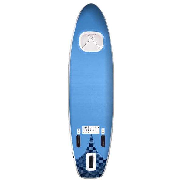 vidaXL Nafukovací SUP paddleboard s příslušenstvím modrý 360x81x10 cm