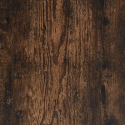 vidaXL Psací stůl kouřový dub 140 x 50 x 77 cm kompozitní dřevo