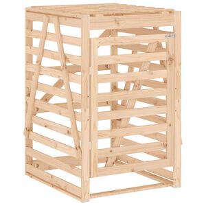 vidaXL &Uacute;ložn&yacute; box na popelnici 84 x 90 x 128,5 cm masivn&iacute; borov&eacute; dřevo