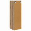vidaXL TV wall cabinet Uměleck&yacute; dub 30 x 31 x 100 cm kompozitn&iacute; dřevo
