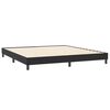 vidaXL Box spring postel s matracemi čern&aacute; 200x210 cm samet