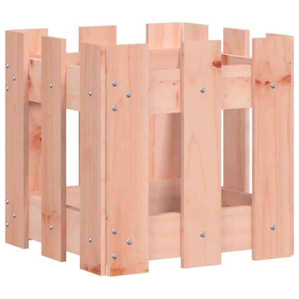 vidaXL Zahradn&iacute; truhl&iacute;k plotov&yacute; design 30x30x30 cm masivn&iacute; douglaska