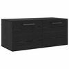 vidaXL N&aacute;stěnn&aacute; skř&iacute;ňka 80 x 36.5 x 35 cm Kompozitn&iacute; dřevo Čern&yacute; dub