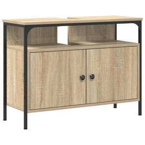 vidaXL Skř&iacute;ňka pod umyvadlo Hněd&aacute; 80 x 30 x 60 cm Kompozitn&iacute; dřevo