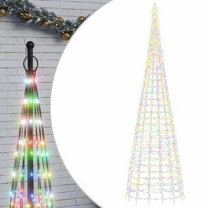 vidaXL LED v&aacute;nočn&iacute; stromek 3000 barevn&yacute;ch LED diod 800 cm