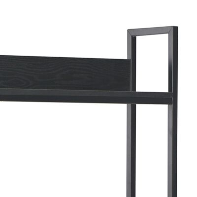vidaXL PC stůl černý 120 x 60 x 138 cm