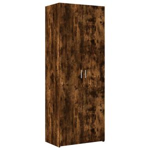 vidaXL Skř&iacute;ň highboard kouřov&yacute; dub 70 x 42,5 x 185 cm kompozitn&iacute; dřevo