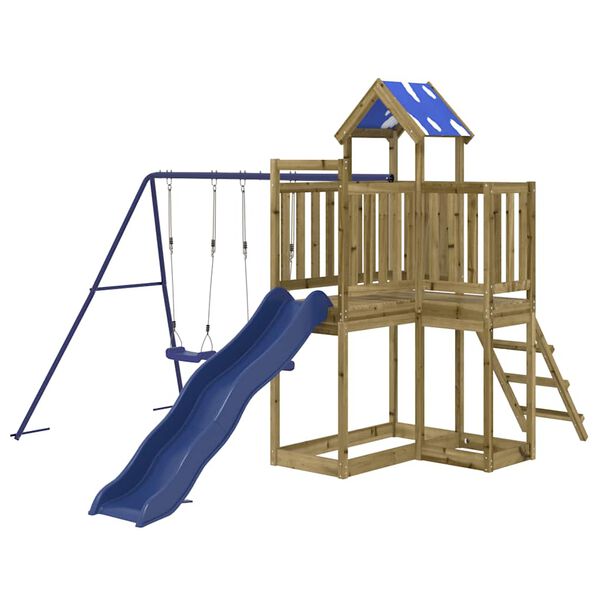 vidaXL Dětské hřiště na zahradu impregnované borové dřevo