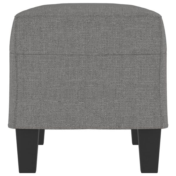 vidaXL Lavice tmavě šedá 70x35x41 cm textil