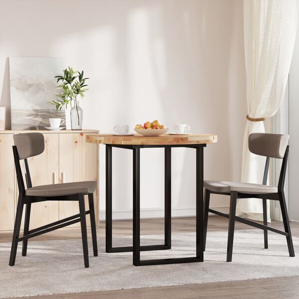 vidaXL Stoln&iacute; deska kulat&aacute; &Oslash; 80 x 4 cm masivn&iacute; ak&aacute;ciov&eacute; dřevo