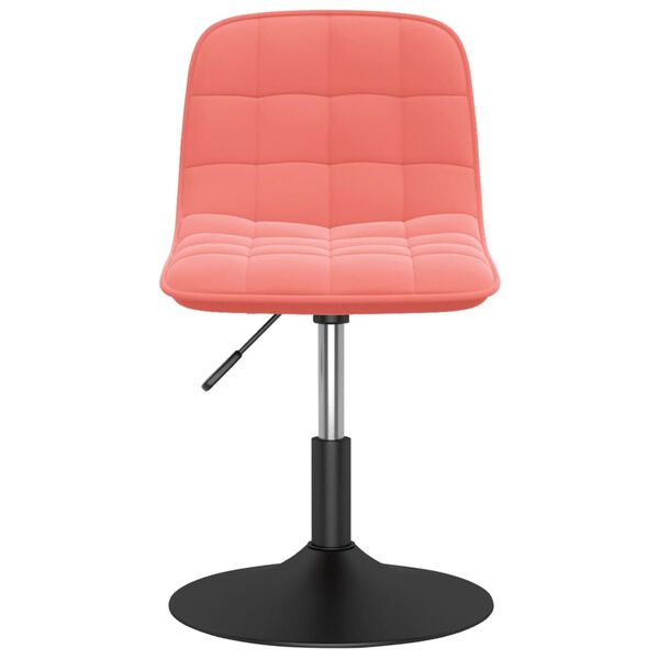 vidaXL Barov&aacute; židle růžov&aacute; samet