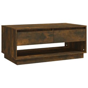 vidaXL Konferenčn&iacute; stolek kouřov&yacute; dub 102,5x55x44 cm kompozitn&iacute; dřevo