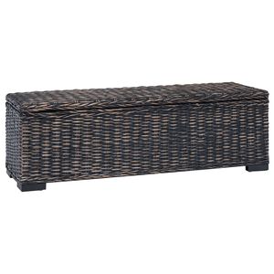vidaXL &Uacute;ložn&aacute; krabice Čern&aacute; 110 x 35 x 45 cm