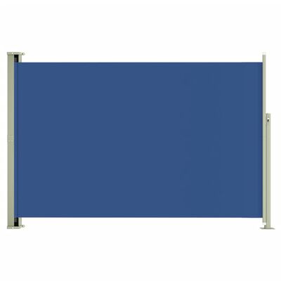 vidaXL Zatahovací boční markýza 200 x 300 cm modrá
