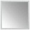 vidaXL LED koupelnov&eacute; zrcadlo Transparentn&iacute; 30 x 30 cm tvrzen&eacute; sklo