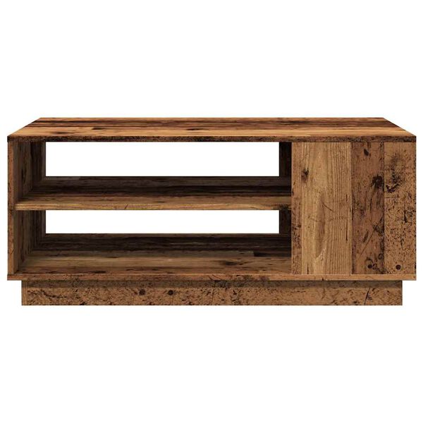 vidaXL Konferenčn&iacute; stolek old wood 102 x 55 x 43 cm kompozitn&iacute; dřevo