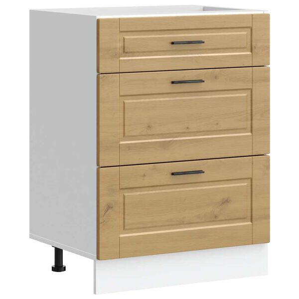 vidaXL Kuchyňsk&aacute; spodn&iacute; skř&iacute;ňka "Porto" dub artisan kompozitn&iacute; dřevo