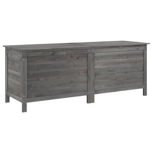 vidaXL Zahradn&iacute; &uacute;ložn&yacute; box antracitov&yacute; 150x50x56,5 cm masivn&iacute; jedle