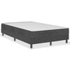vidaXL Postel boxspring tmavě &scaron;ed&aacute; textil 120 x 200 cm