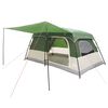 vidaXL Rodinn&yacute; stan Zelen&aacute; 420 x 305 x 200 cm Polyester a ocel