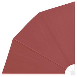 vidaXL Skl&aacute;dac&iacute; z&aacute;stěna na balkon terracotta 210 x 210 cm
