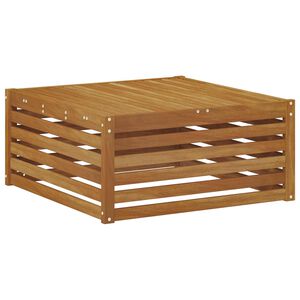 vidaXL Venkovn&iacute; stůl Masivn&iacute; ak&aacute;tov&eacute; dřevo Př&iacute;rodn&iacute; 79 x 79 x 37 cm
