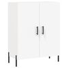 vidaXL Skř&iacute;ň highboard b&iacute;l&aacute; 69,5 x 34 x 180 cm kompozitn&iacute; dřevo