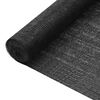 vidaXL St&iacute;n&iacute;c&iacute; tkanina čern&aacute; 1,5 x 10 m HDPE 75 g/m&sup2;