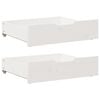 vidaXL Z&aacute;suvky pod postel 2 ks b&iacute;l&eacute; 75 x 55 x 17 cm masivn&iacute; borovice