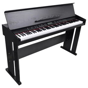 vidaXL Elektronick&eacute; digit&aacute;ln&iacute; piano s 88 kl&aacute;vesami a stoj&aacute;nkem