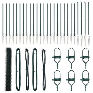 vidaXL Plotov&yacute; sloupek. Zelen&aacute;