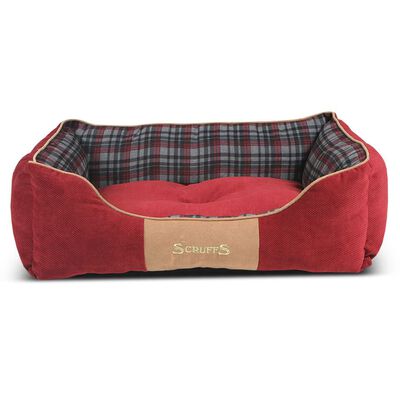 Scruffs Pelíšek Highland box bed červený L