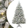 vidaXL Uměl&yacute; v&aacute;nočn&iacute; stromeček 300 cm 300 LED Tepl&aacute; b&iacute;l&aacute; PVC a ocel