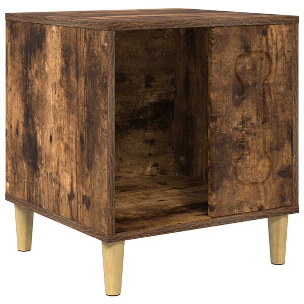 vidaXL Ps&iacute; dům Kouřov&yacute; dub 44 x 42 x 49 cm kompozitn&iacute; dřevo