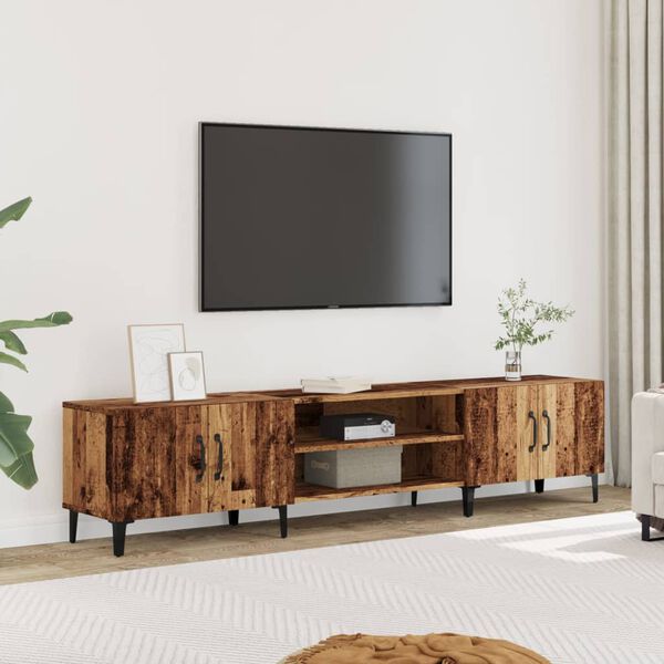vidaXL TV skř&iacute;ňka old wood 180 x 31,5 x 40 cm kompozitn&iacute; dřevo