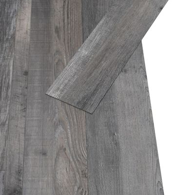 vidaXL Podlahová krytina PVC 5,02 m² 2mm samolepicí industriální dřevo