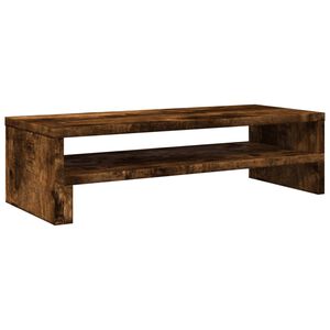 vidaXL Stojan na monitor kouřov&yacute; dub 54 x 22 x 15 cm kompozitn&iacute; dřevo