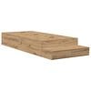 vidaXL R&aacute;m postele s &uacute;ložn&yacute;m prostorem Artisanov&yacute; dub 90 cm