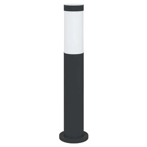 vidaXL Sloupkov&eacute; sv&iacute;tidlo 50 cm nerezov&aacute; ocel IP44