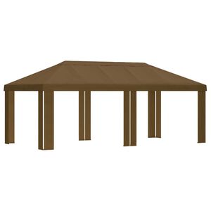 vidaXL Plachta na alt&aacute;n 6 x 3 m Taupe Polyester 190