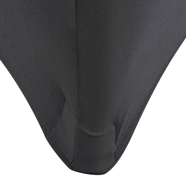 vidaXL Strečov&yacute; n&aacute;vlek na stůl 2 ks 243x76x74 cm antracitov&aacute;