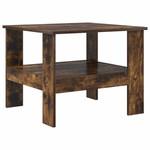 vidaXL Konferenčn&iacute; stolek Kouřov&yacute; dub 57 x 55 x 45 cm Kompozitn&iacute; dřevo