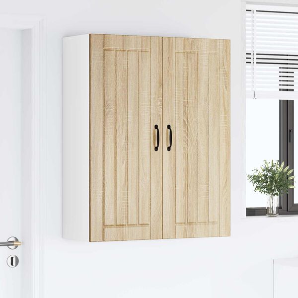 vidaXL Kuchyňsk&aacute; skř&iacute;ň Lucca Dub sonoma 80 x 31 x 100 cm