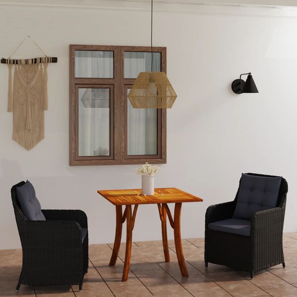 vidaXL 3d&iacute;ln&yacute; zahradn&iacute; j&iacute;deln&iacute; set čern&yacute;