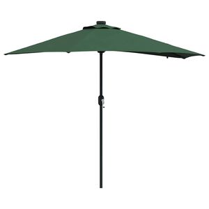 vidaXL Zahradn&iacute; slunečn&iacute;k Zelen&aacute; 294 x 150 x 223 cm Polyester a ocel
